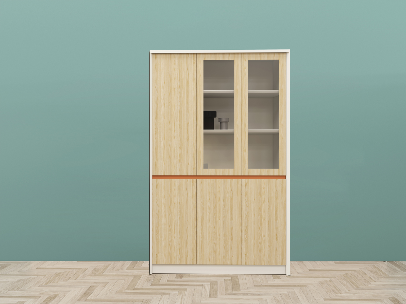 清風文件柜/文件柜/木質(zhì)簡約現(xiàn)代檔案柜-2